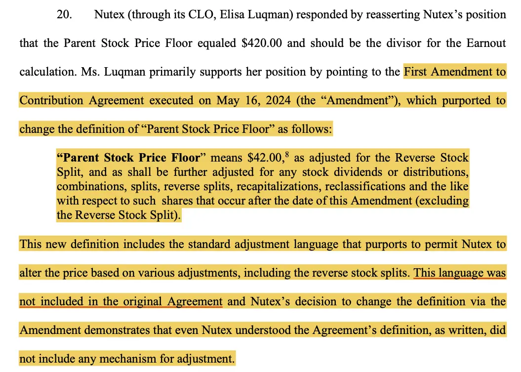 VLS Emergency Medicine v Nutex